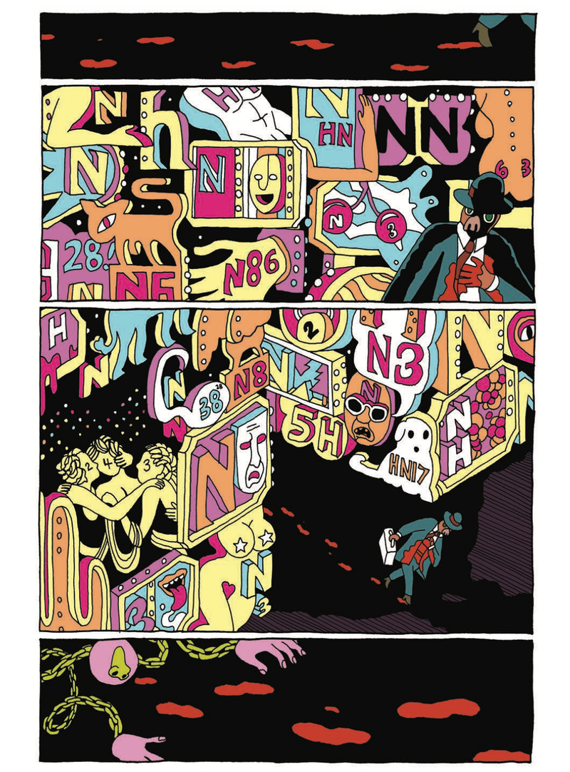 Illustration for article titled The chaotic and surreal Soft X-Ray/Mindhunters defies
interpretation